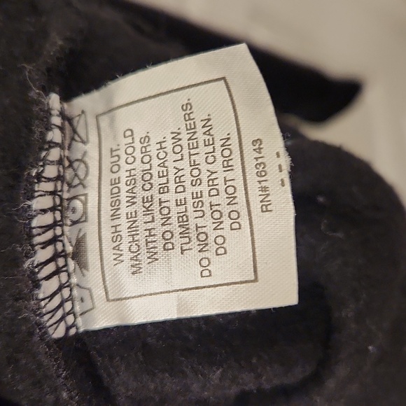 Six Flags Harly Quinn Black Graphic Hoodie - Picture 6 of 6